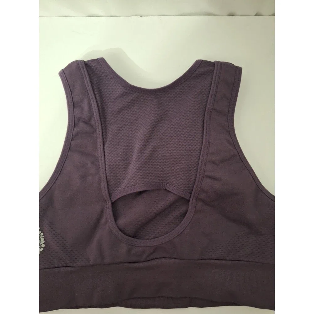 Free People FP Movement Every Single Time Black Sports Bra Sz XS/S Activewear